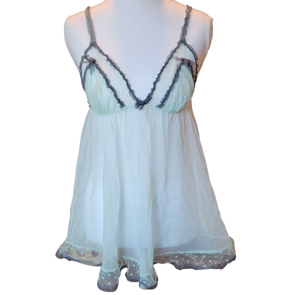 Victoria's Secret Sheer Babydoll Lingerie Top